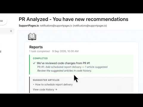 SupportPages.io video preview