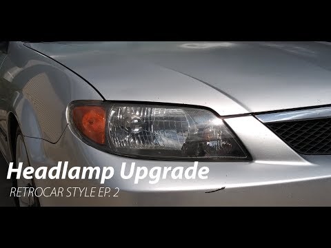 Mazda Protege Headlamp Upgrade - EP. 2
