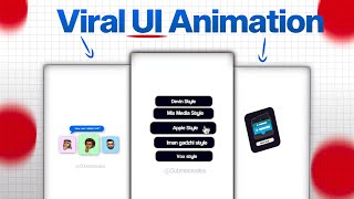 How To Create UI Animation on Mobile | Motion Graphics Tutorial (Part 3)
