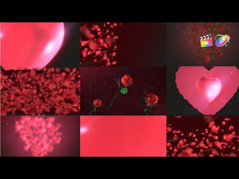 Valentine Transitions Pack| Final Cut Pro | Apple Motion Template