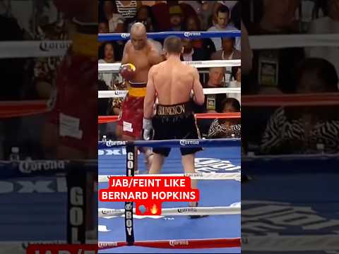 IMPRESSIVE OFFENSE BY BERNARD HOPKINS #boxing#fight#highlights#viral