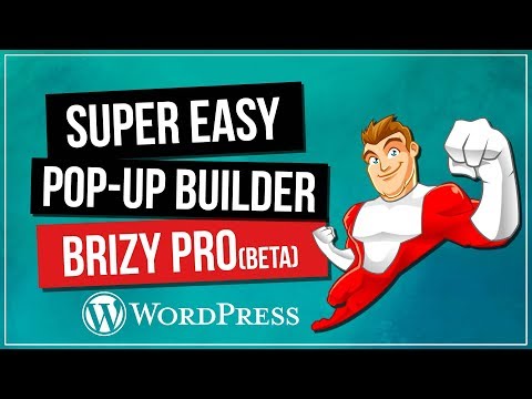 Brizy Page Builder Tutorial | Pro Pop Up Builder