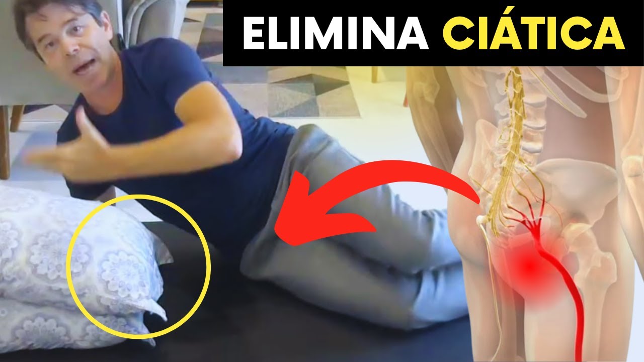 Dor no CIÁTICO e HÉRNIA: 2 Movimentos DESBLOQUEIAM Formigamento em 4 a 5 dias - Parte 2
