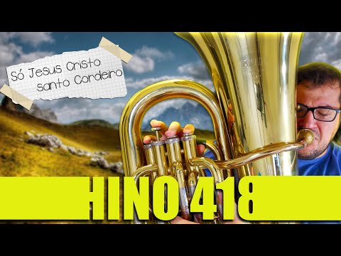 Hino CCB 418 Só Jesus Cristo santo Cordeiro QUARTETO