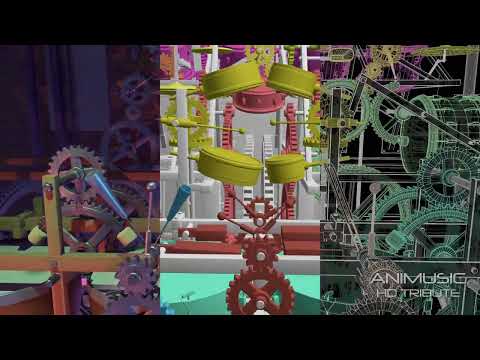 "Drum Machine" - ANIMUSIC HD TRIBUTE - Render Progression