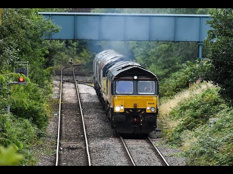 Colas Rail & FL Class 66 & 70 No's 66846 & 70817 & 66419 & 66420 & 66531 on 0Z70 on 30.07.23 - HD