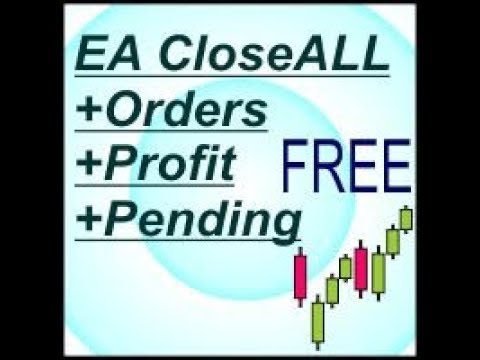 Video EA Close all Orders Profit scripts closeall order