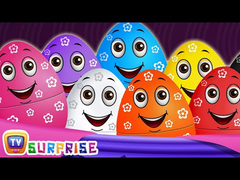 Surprise Eggs Wildlife Toys | Learn Wild Animals & Animal Sounds | ChuChu TV Surprise For Kids Video