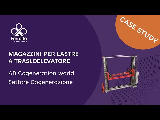 Magazzino automatico per barre e lastre