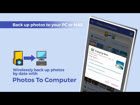 Daily Photos to Your Computer Video