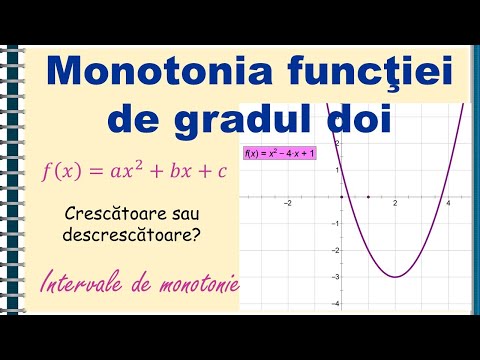 IX. Monotonicity of the quadratic function