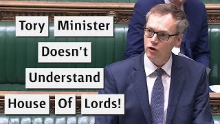 Tory Illegal Migration Minister Attacks Labour And House Of Lords!