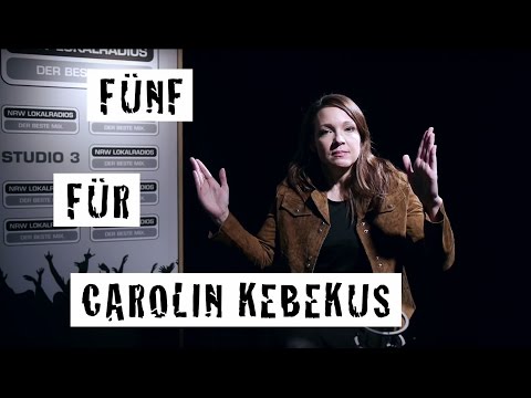 Fünf für Carolin Kebekus - das Interview ohne Fragen