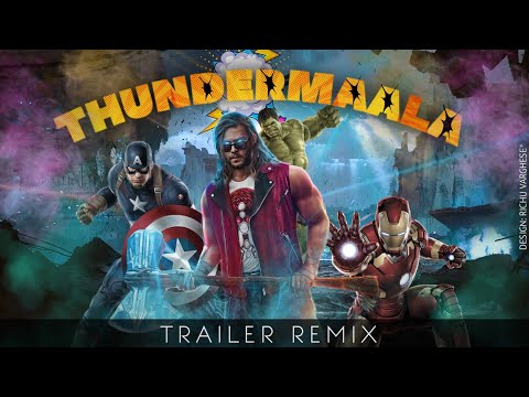 THUNDERMAALA⚡️ | Trailer Remix | Ft.Marvel Characters | Richu Varghese