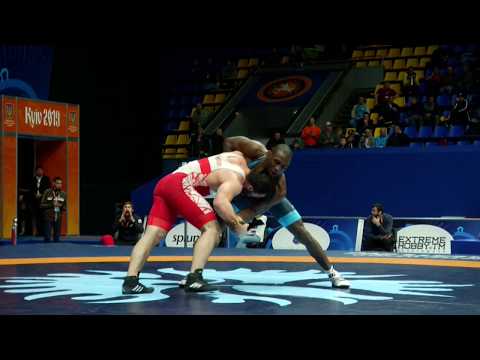 1/4 Final GR 87 kg GURAMI KHETSURIANI (GEO) - ALAN VERA (USA)