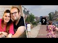 Gender reveal party met vrachtwagen