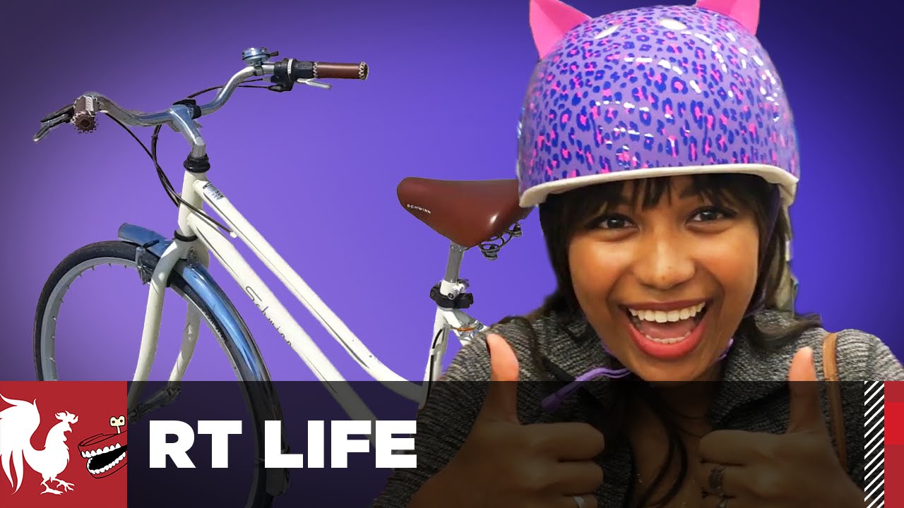 RT Life - Burnie Teaches Mica to Ride a Bike