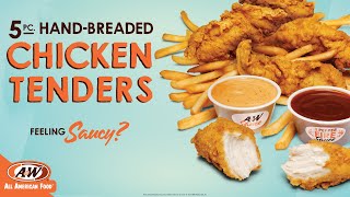 A&W Hand-Breaded Chicken Tender Combos with A&W Sauce