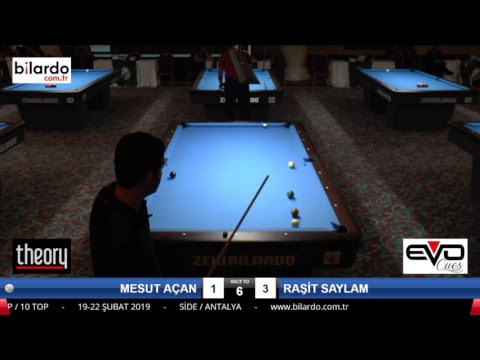 MESUT AÇAN & RAŞİT SAYLAM Bilardo Maçı - 