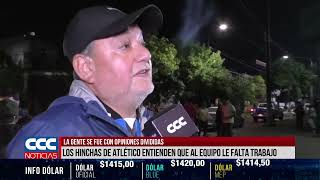 LA GENTE SE FUE CON OPINIONES DIVIDIDAS