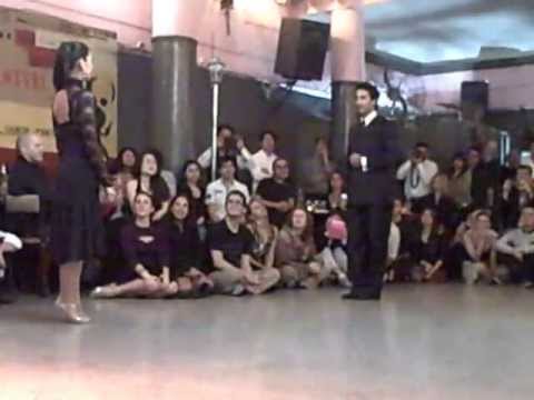 Christian Marquez and Virginia Gomez are dancing to a nontraditional song