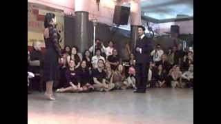 Performance at Villa Malcolm  "Los Totis" Christian Marquez y Virginia Gomez  2013 @ Mujercitas