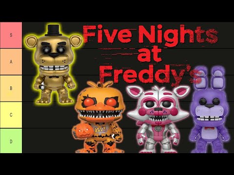 Ranking All Five Nights at Freddy's Funko Pops!