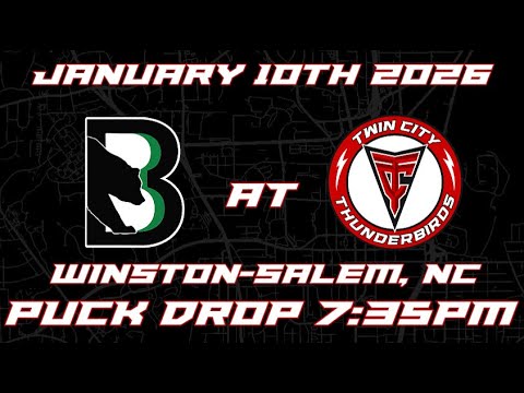 Twin City Thunderbirds vs Binghamton Black Bears 1-10-26