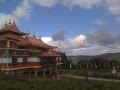 Rainbows Over Lerab Ling Temple