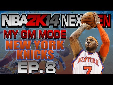 NBA 2K14 Next Gen My GM Mode Ep.8 - New York Knicks | TRADE? | Free Agency Moves | Xbox One Gameplay