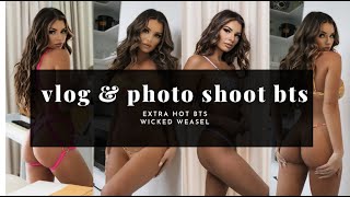 Vlog and extra HOT photoshoot bts ft. wicked weasel