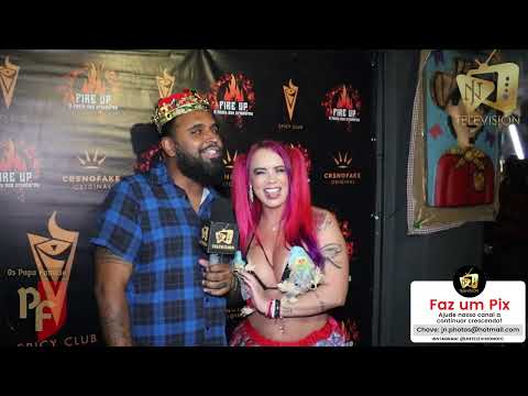 Os Papa Famoso "Fire Up Arraiá dos Criadores" - Entrevista com Débora Fantine