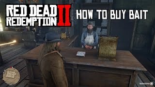 How to BUY BAIT / Red Dead Redemption 2