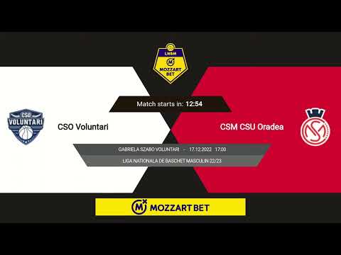 LNBM MOZZART 2022-2023: CSO Voluntari - CSM CSU Oradea