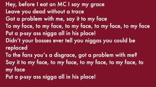 Ludacris - Say It To My Face Ft. Meek Mill (Lyrics)