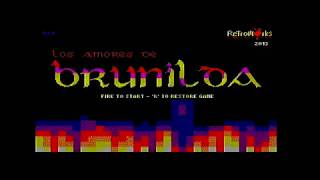 ZX Spectrum Vega Games - Los Amores de Brunilda