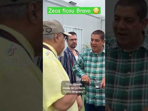 ZECA PAGODINHO ficou MUITO BRAVO  😳 😳 😳