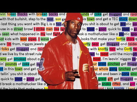 Big L - 7 Minute Freestyle | Rhymes Highlighted