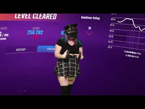 I MADE A BEAT SABER CUSTOM MAP OF OVSKY x MYLK - Other Side