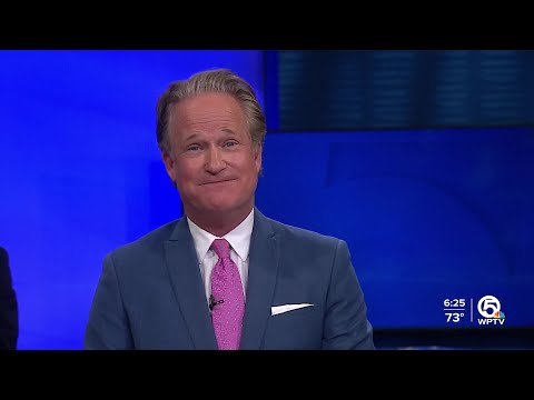 WPTV First Alert Weather chief meteorologist Steve Weagle says his final goodbye