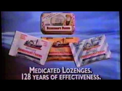 FISHERMAN'S FRIEND Lozenges "128 Years Of Effectiveness" ad, 1994