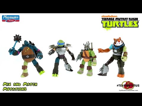 Video Review of the Teenage Mutant Ninja Turtles Mix & Match Mutations
