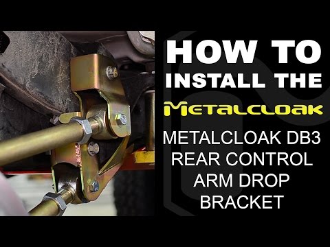 How to Install: MetalCloak JK "DB3" Rear Drop Bracket