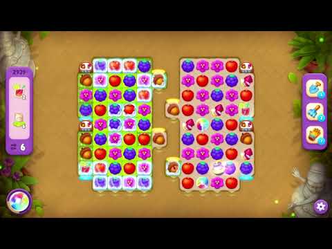 GardenScapes super hard level 2939 17 moves no boosters