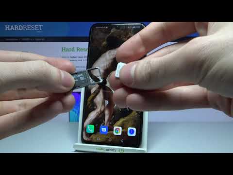 How to Insert Nano SIM & Micro SD Cards in Honor 20i – SIM & SD Installation
