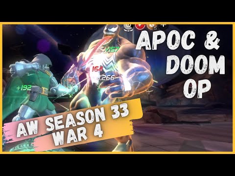 AW Season 33, War 4 SSx-1 vs. PBT - Apoc & Doom - Marvel Contest of Champions