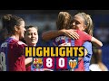 GOALS AND MORE GOALS! ? | HIGHLIGHTS | BARÇA 8 - 0 VALENCIA