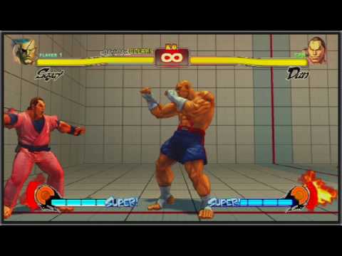 Sagat Fake Kick