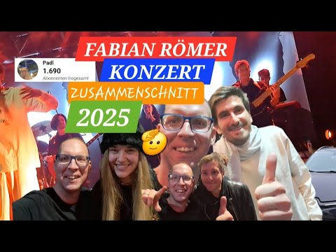 FABIAN RÖMER KONZERT ZUSAMMENSCHNITT! 12.11.2025 MÜNCHEN! PADLSVLOG 165!