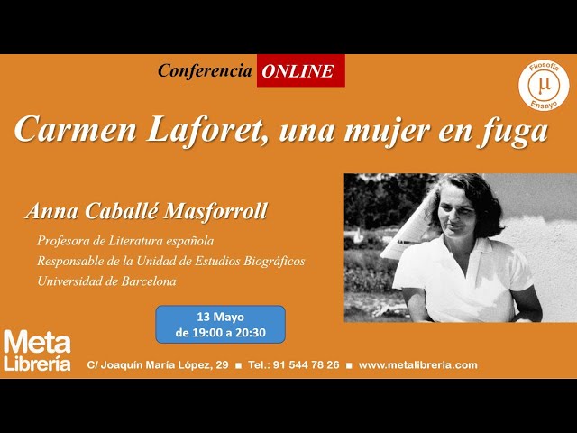 Vídeo relacionado con Carmen Laforet: Una mujer en fuga (ENSAYO Y BIOGRAFÍA)